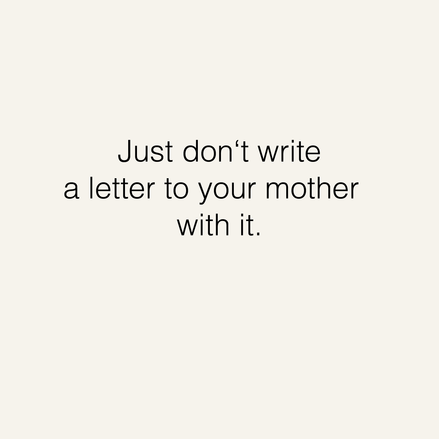 Regular font