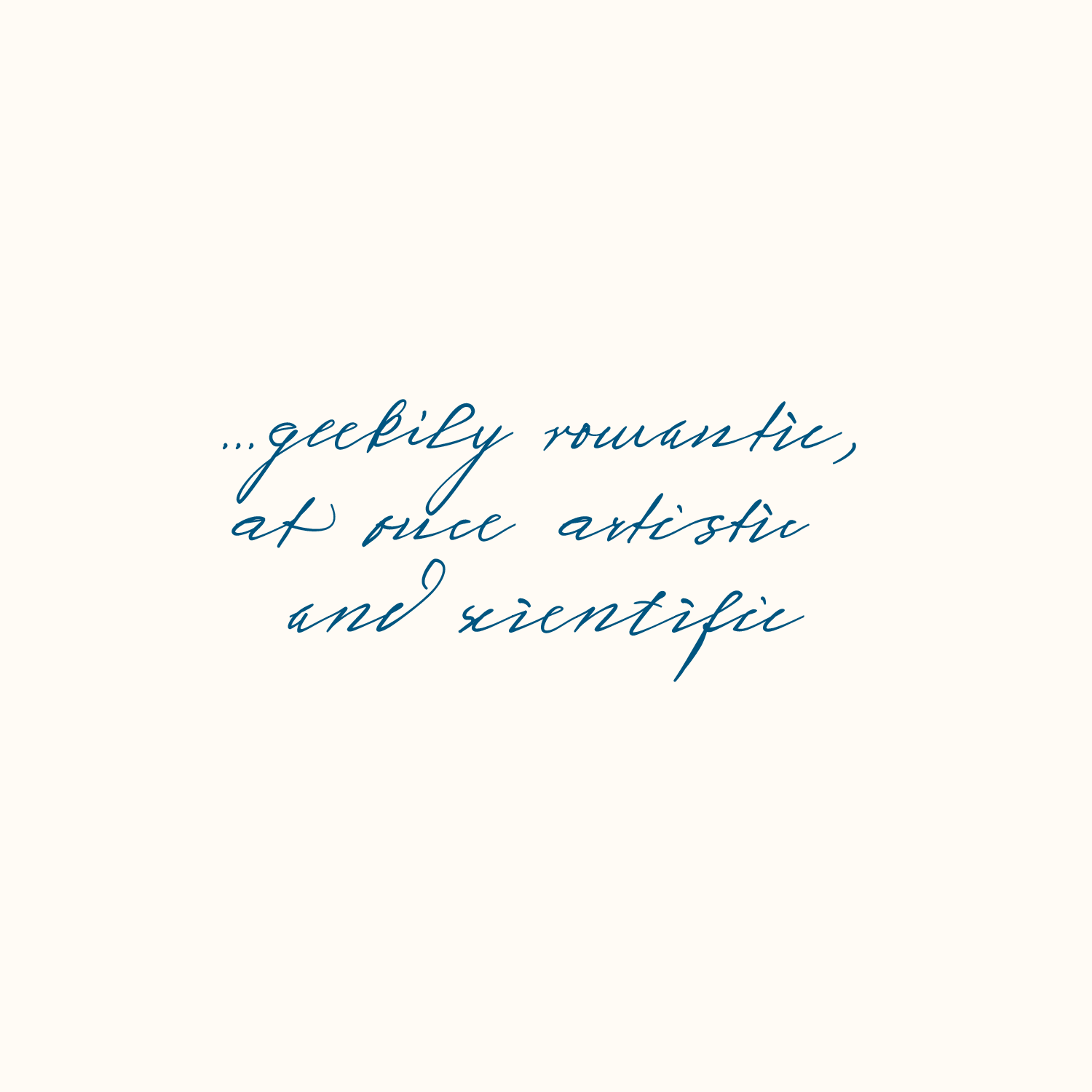 Handwriting font