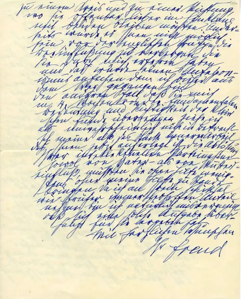 Letter to Eva Rosenfeld, 1937