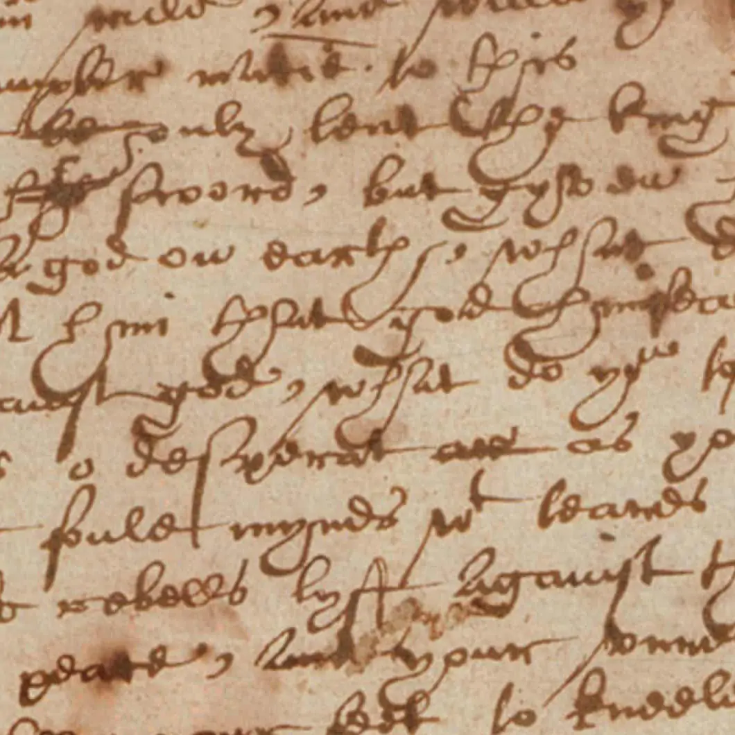 Handwriting Sample Shakespeare